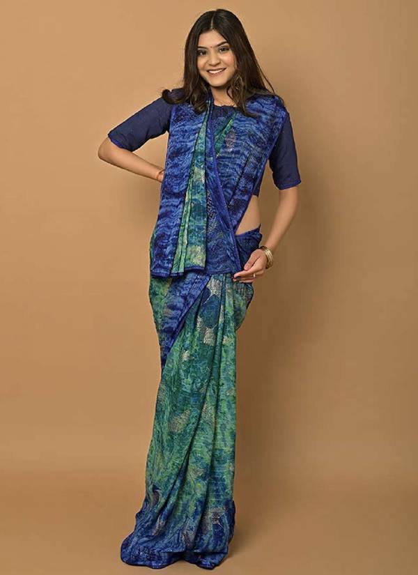 ASHIMA RIHANA FOIL Fancy Designer Ethnic Wear Sequance Embroidery Work Saree